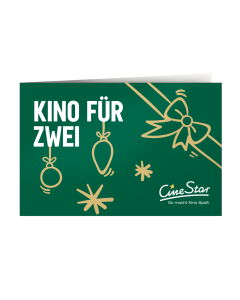 Downloadgutschein Kino für Zwei X-MAS Edition