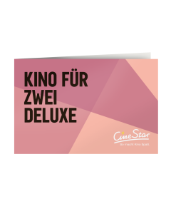 Downloadgutschein Kino für Zwei Deluxe