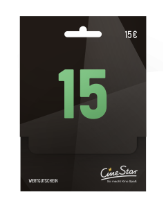Wertgutschein 15€