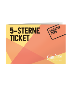 Downloadgutschein 5-Sterne-Ticket CineStarCARD