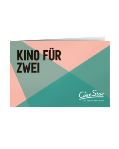 Downloadgutschein Kino für Zwei